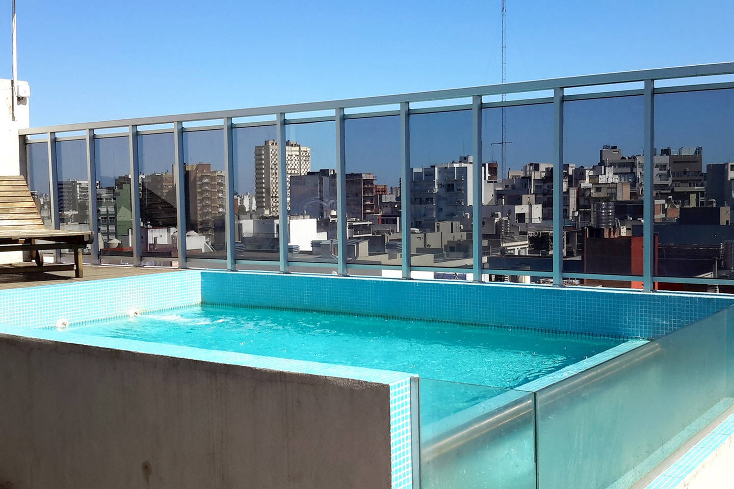 Pileta en Aparts Temporarios Belgrano